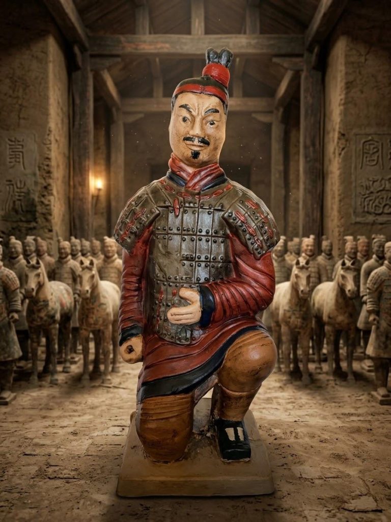 Guerrero de terracota