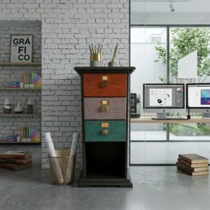 Mueble de colores