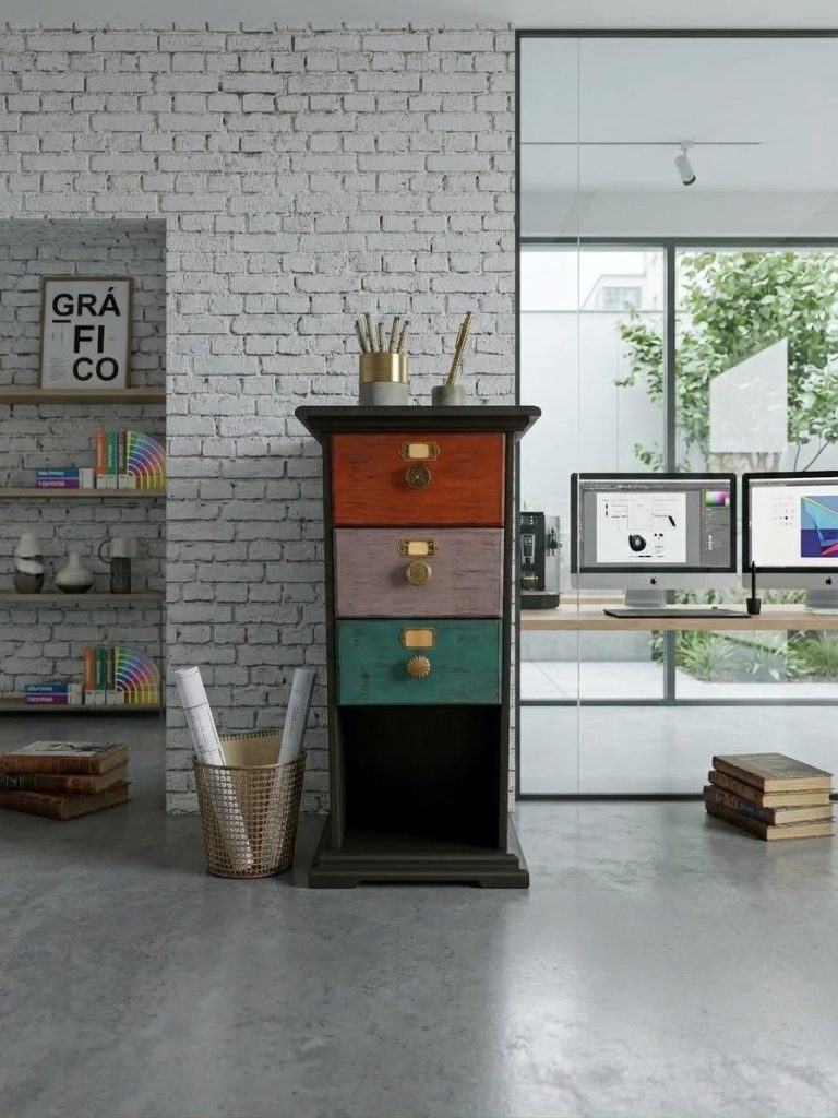 Mueble de colores